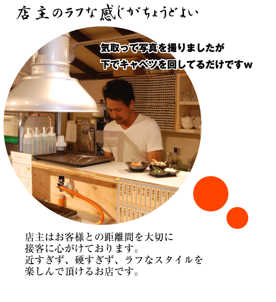 三宮・北野方面にある立ち焼肉店　「二升五合」JR神戸線 三ノ宮駅 徒歩5分